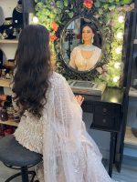 Innocent-bride-looking-at-mirror